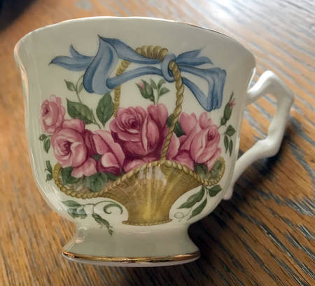 Flower of the Month Footed Cup