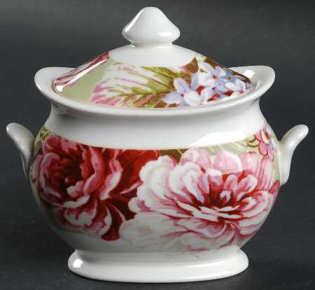 Heidi Green Sugar Bowl & Lid