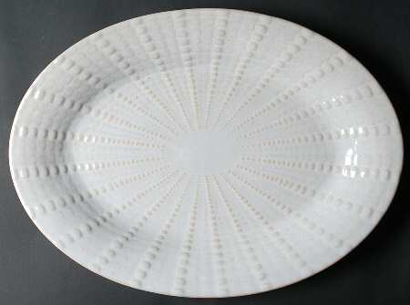 Sea Urchin 17" Oval Serving Platter