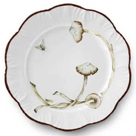 Les Champignons Salad/Dessert Plate