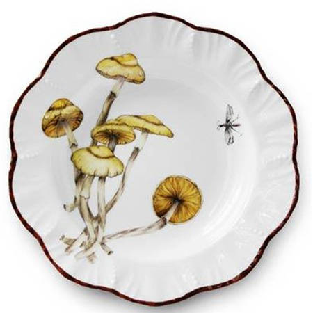 Les Champignons Rim Soup Bowl