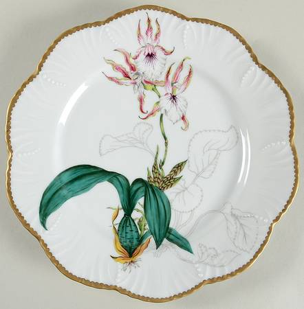 Histoires d'Orchidees Dinner Plate