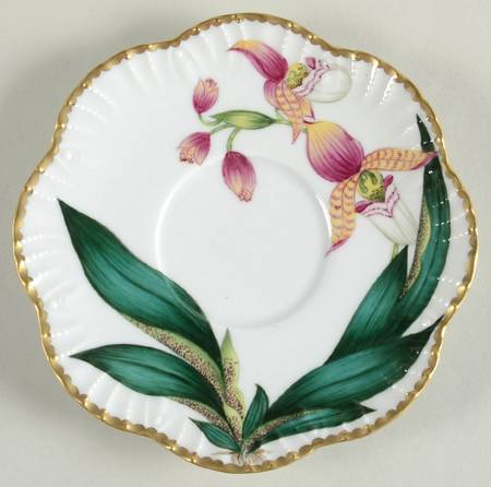 Histoires d'Orchidees Saucer