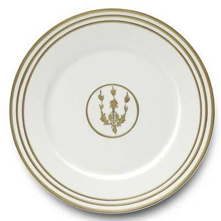 Or des Airs Or des Mers Dinner Plate