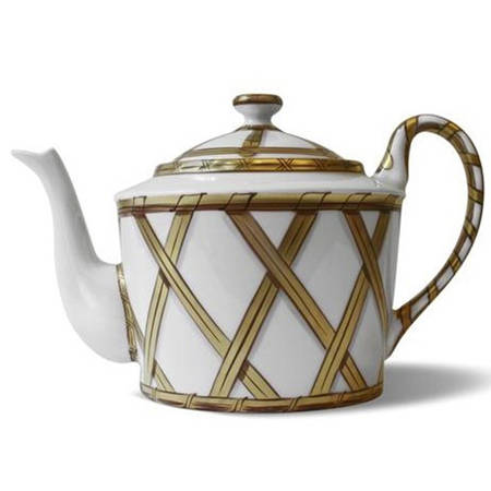 Vannerie Gold Teapot & Lid