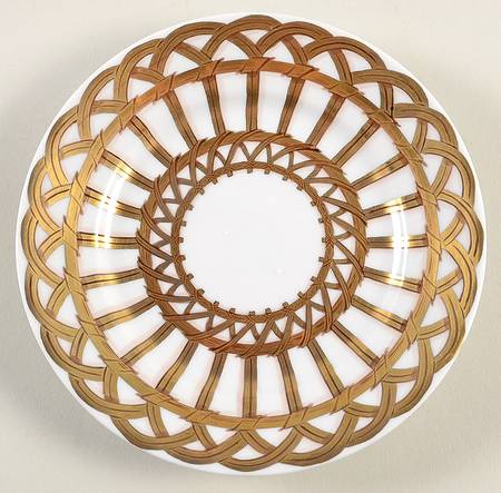 Vannerie Gold Bread & Butter Plate