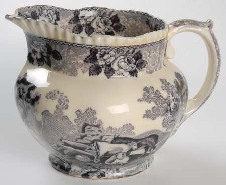 Cattle Scenery Mulberry 16 Oz Jug