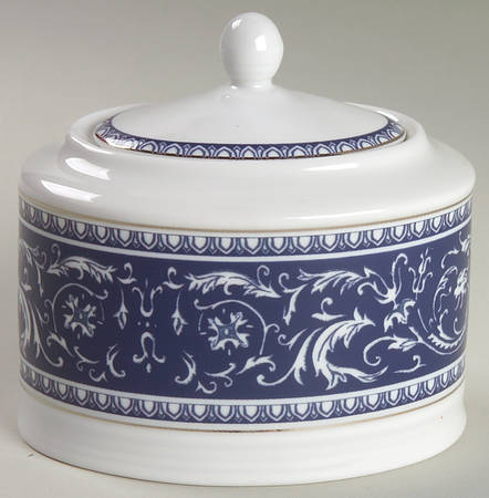 Star of David Sugar Bowl & Lid
