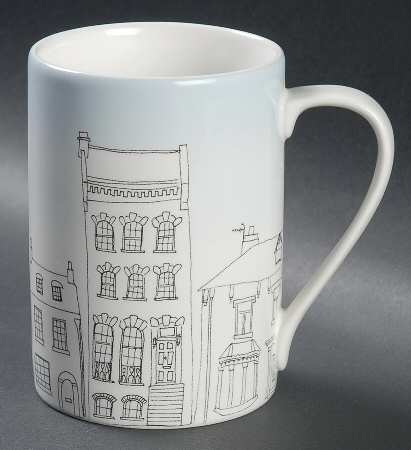 Avenue Blue Mug