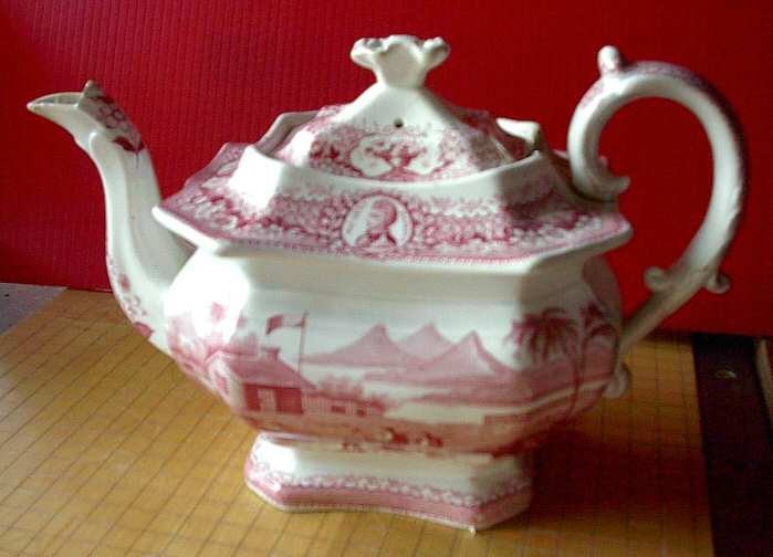 Log Cabin Red by Adams China