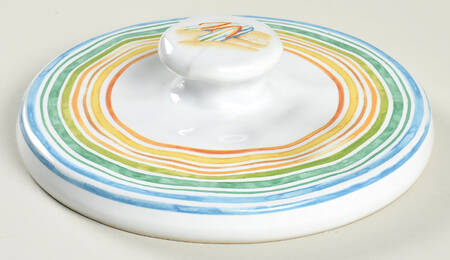 Beach Stripes Lid for Beverage Dispenser