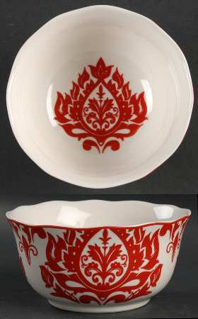 Muse Red Soup/Cereal Bowl