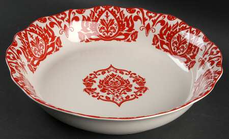 Muse Red 13" Pasta Serving Bowl