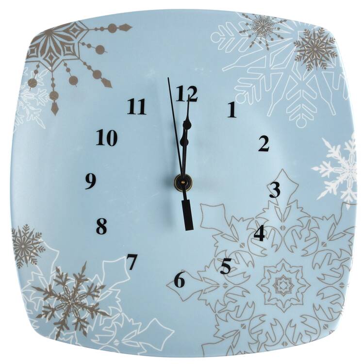 Snowy Dove 1-2" depth  Clock Plate HC