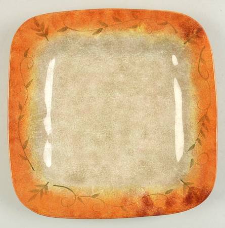 Tuscan Vine Square Dinner Plate