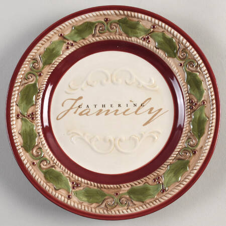 Holiday Traditions Salad Plate