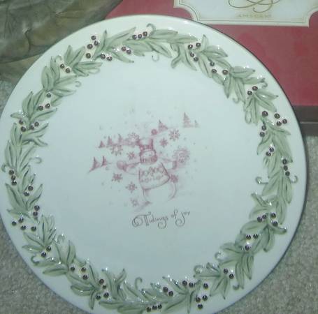 Holiday Traditions Dessert/Pie Plate