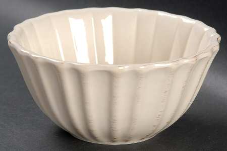 Classique Cream Baroque Dessert Bowl