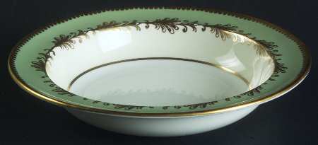 Rutland Nile Sage Green (Smooth) Rim Cereal Bowl