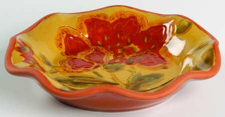 Tapestry 6" Ruffled Bowl