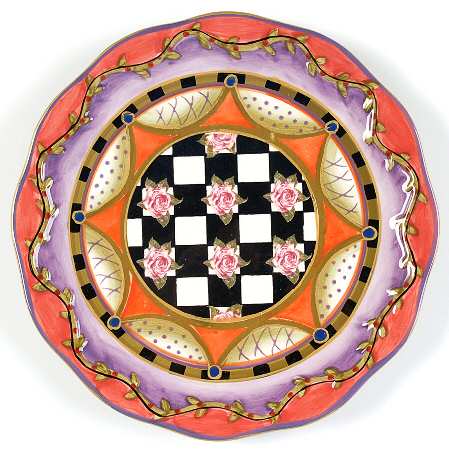 Amber Rose Salad Plate