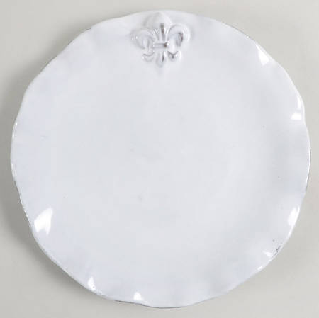Fleur de Lis Salad Plate