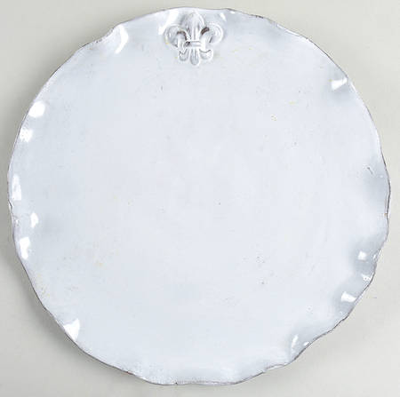 Fleur de Lis Service Plate (Charger)