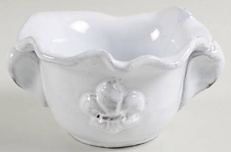 Fleur de Lis Breakfast Mug