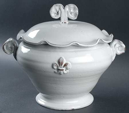 Fleur de Lis Tureen &  Lid