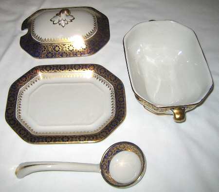 C2734 Tureen & Lid w/Ladle & Underplate