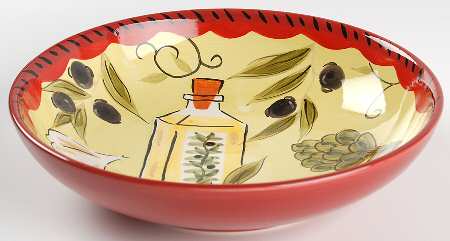 Oliviso 9" Individual Pasta Bowl