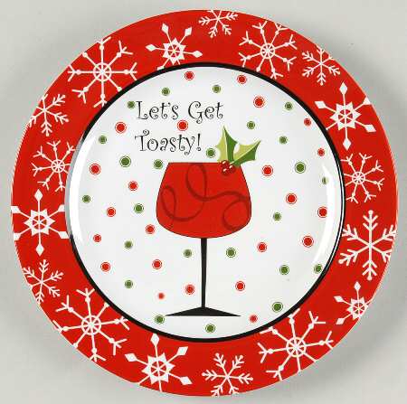 Let's Get Toasty Salad Plate