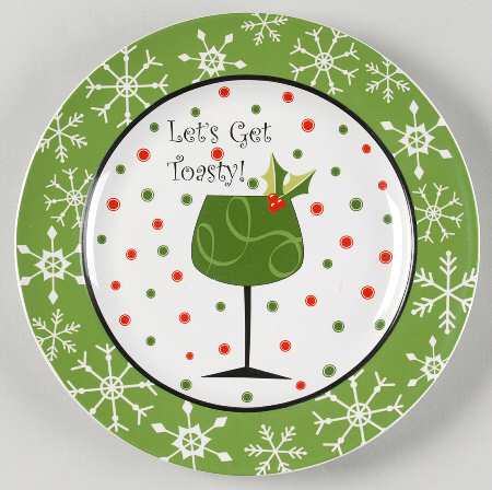 Let's Get Toasty Salad Plate