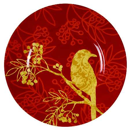 Bertram Christmas Salad Plate