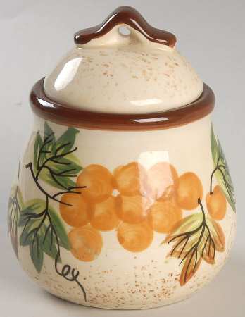 Grape Medley Sugar Bowl & Lid