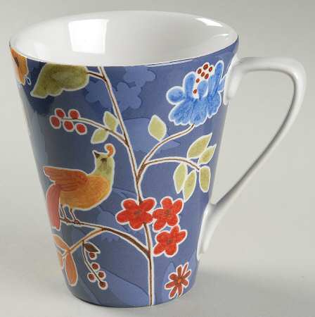 Bird Delight Purple Mug