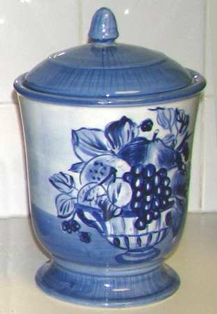 Tuscany Dawn Small Canister & Lid
