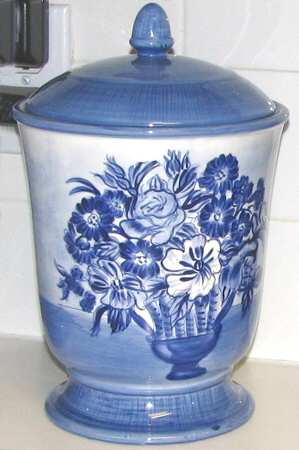 Tuscany Dawn Large Canister & Lid