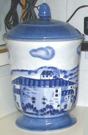 Tuscany Dawn Extra Large Canister & Lid