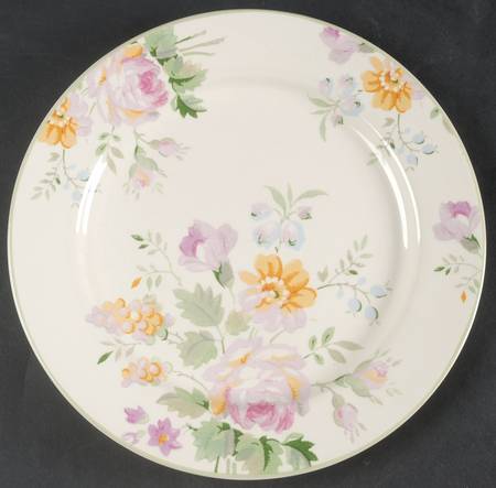 Meadow Floral Salad Plate