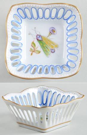 Giftware 2" Pierced Square Dish