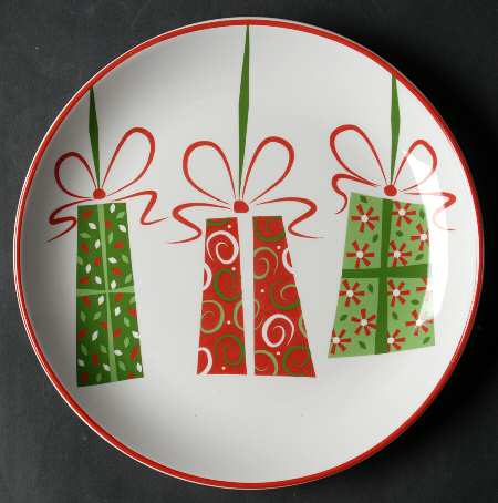 3rd Day of Christmas Salad/Dessert Plate