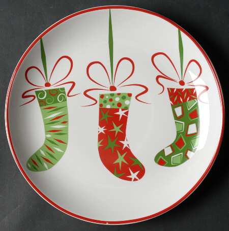 3rd Day of Christmas Salad/Dessert Plate