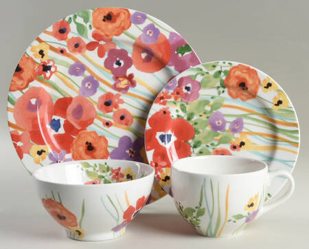Verdant Acres 4 Piece Place Setting