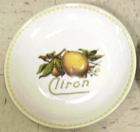 Citron Dessert/Pie Plate