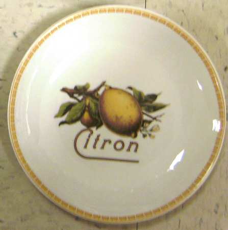 Citron Dessert/Pie Plate
