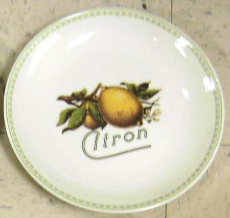Citron Dessert/Pie Plate