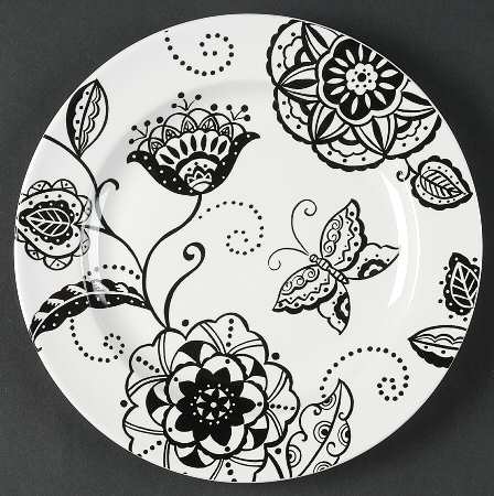 Garden Revelry Salad Plate