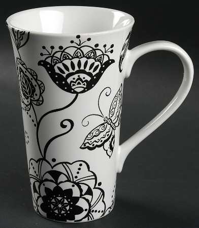 Garden Revelry Latte Mug