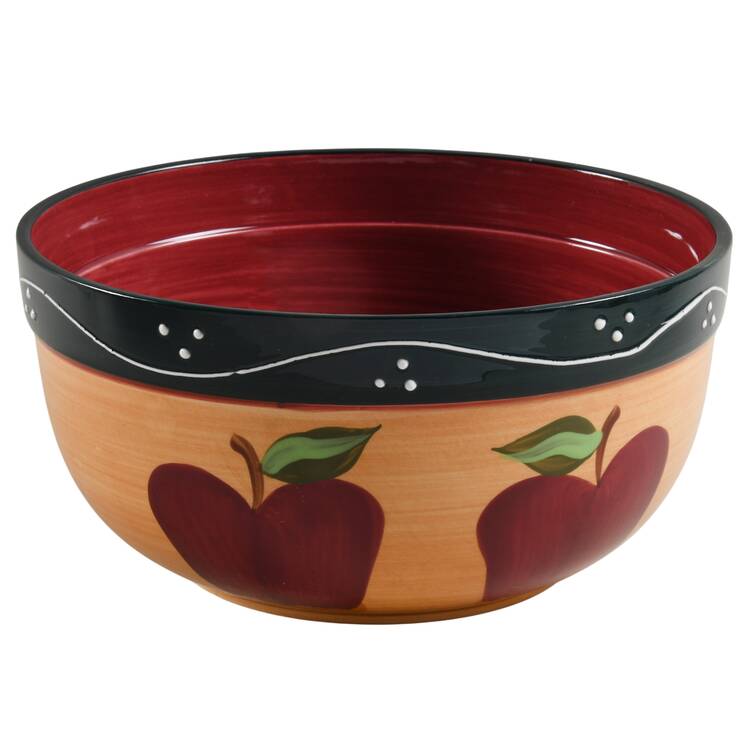 Country Apple 8" Mixing Bowl